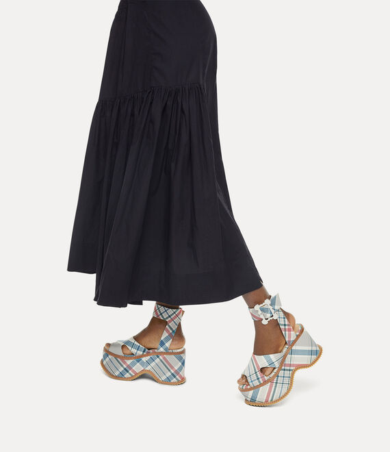 Vivienne Westwood london sandal in madras check